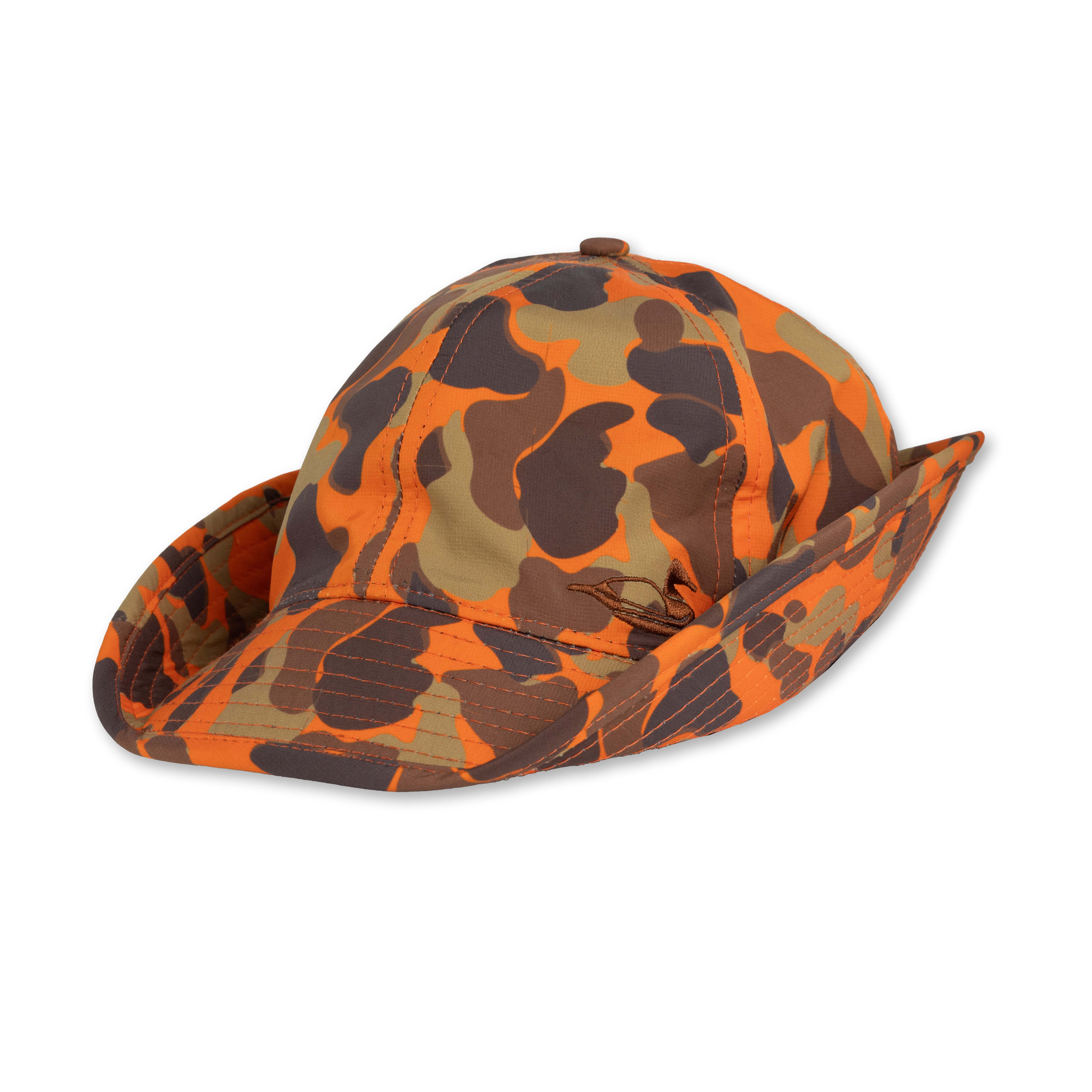 Blaze Orange Camo Jones Hat1