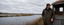 duck hunter with traditional waxed cotton jacket