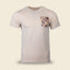 FrogSkin Camo Pocket T-Shirt -- sand, front