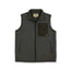 Gray layering vest for hunting