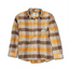 men's fall plaid flannel shirt