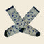Orange/Brown Logo Dress Socks - S/S 27