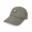 Gray Fireside Relaxed Fit Hat with DECOY embroidered circle logo, front angle, from DECOY
