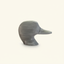 gadwall decoy head