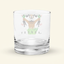 Nintendo Duck Hunt DECOY whiskey rocks glass back