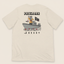 DECOY x Privateer T-Shirt soft cream colorway rear view on warm cream background