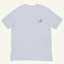 DECOY Sprig T-Shirt light blue colorway front view with DECOY duck logo on cream background