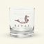 DECOY Logo american made whiskey rocks glass front