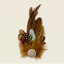 Covey Ladies Sporting Hat Feather with ringneck pheasant, guinea, goose, and turkey feathers