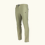 DECOY 3-Season Dock Pant olive green colorway front view on cream background