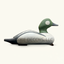 antique common goldeneye drake decoy