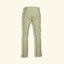 DECOY 3-Season Dock Pant olive green colorway rear view on cream background