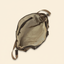 Waxed Canvas Tote showing side bottle pouch and removable leather shoulder strap