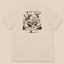 DECOY Conservation Origins T-Shirt soft cream colorway rear view on warm cream background