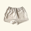 DECOY Ladies Tidal Shorts khaki colorway rear view with back pocket on cream background