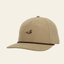 DECOY Logo Rope Hat khaki colorway with duck logo embroidery on cream background