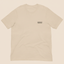 DECOY x Privateer T-Shirt soft cream colorway front view on warm cream background