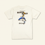 DECOY Wild Ride T-Shirt natural colorway front view with DECOY duck logo on cream background
