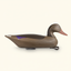 antique mallard hen decoy urn