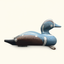 antique harlequin drake decoy