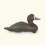 antique bluebill hen decoy