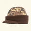 DECOY FrogSkin Camo jeep hat vintage duck hunting style on cream background
