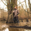 old school camo waterproof jacket