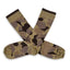 old school vintage duck camo socks