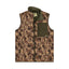 old school camo duck hunting layering vest