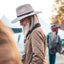 women's felt fedora hat